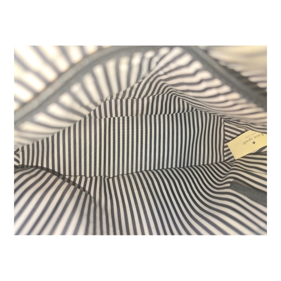 KATE SPADE LEATHER, BEIGE AND BLACK, CROSSBODY SATCHEL PURSE.NWOT,with wallet - Picture 14 of 15